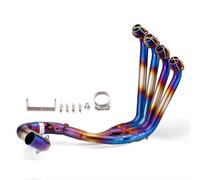 Motorcycle Exhaust Pipe For CB650R For CBR650F | For CB650F 2014-2026 Exhaust Headers Tube Motorcycle Exhausts Kit Racing Headers Tube 51MM Motorcycle Exhaust Muffler(B)