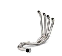 motorcycle exhaust pipe For CBR650 2014-2021 Full Motorcycle Exhaust System Escape Slip On Front Tube Link Pipe Connect 51MM Exhaust Muffler(Titanium alloy)