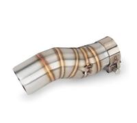 Motorcycle Exhaust Pipe For CFMOTO 450MT 450 MT Exhaust Middle Link Pipe 51mm Interface Mid Tube Connect Adapter Connector Exhaust Pipe Silencer