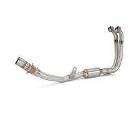 motorcycle exhaust pipe For CFMOTO 450MT ADV Motorcycle Exhaust System Modify Adventure Front Mid Link Pipe Escape Moto Connect 51mm Or Muffler(51mm muffler)