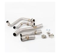Motorcycle Exhaust Pipe For CRF1100 For CRF1100L 2020 2021 2022 2023 For TWIN Exhaust Header Link Pipe Motorcycle Exhaust System Middle Intermediate Connecting Pipe(B)