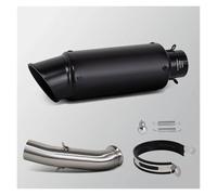 motorcycle exhaust pipe For DUKE390 RC390 For DUKE250 RC250 2017-2021 Motorcycle Exhaust Slip On Line Middle Pipe Project Muffler Racing Escape Kit(TYPE-K)