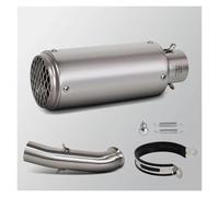 motorcycle exhaust pipe For DUKE390 RC390 For DUKE250 RC250 2017-2021 Motorcycle Exhaust Slip On Line Middle Pipe Project Muffler Racing Escape Kit(TYPE-G)