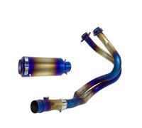 Motorcycle Exhaust Pipe For ER6N ER6F For Ninja650 Z650 Full Motorcycle Exhaust Elbow For Ninja650R 2012-2015