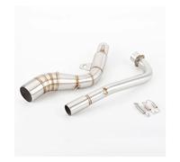 Motorcycle Exhaust Pipe For EX5 For Dream With 51mm Motorcycle Muffler Middle Exhaust Front Pipe