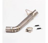 Motorcycle Exhaust Pipe For For CBR1000RR 2008-2016 Exhaust Muffler Silencer Middle Link Pipe Adapter Connector Exhaust Pipe Silencer(Ttitanium Alloy)