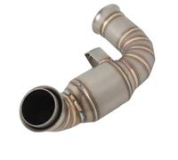Motorcycle exhaust pipe For For Norden 901 Slip On Motorcycle Exhaust Stainless Steel Mid Link Pipe Connect Muffler(Style 2)