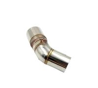 Motorcycle Exhaust Pipe For K5 GSXR1000 600 K6 K7 DL1000 Slip On Exhaust Middle Pipe Motorcycle Muffler Connection Link Motorcross Tube