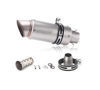 Motorcycle Exhaust Pipe For MT-07 MT07 MT-09 MT09 MT 07 09 51mm 60mm Muffler Escape Tube Silencer Accessories Motorcycle exhaust pipe(Color 3,51mm)