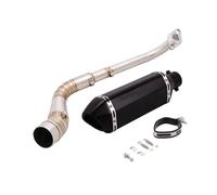 Motorcycle Exhaust Pipe For NMAX125 NMAX155 Slip On Full System with Front Mid Link and DB Killer Muffler Motorcycle Exhaust System