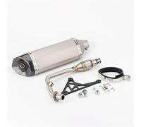 Motorcycle Exhaust Pipe For Piaggio For Vespa Sprint 125 Sprint 150 Primavera 125 Primavera 150 2017-2022 Motorcycle Motocross Exhaust Full System Escape(D)
