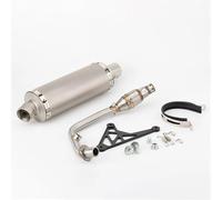 Motorcycle Exhaust Pipe For Piaggio For Vespa Sprint 125 Sprint 150 Primavera 125 Primavera 150 2017-2022 Motorcycle Motocross Exhaust Full System Escape(F)