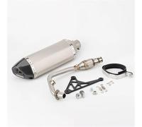 Motorcycle Exhaust Pipe For Piaggio For Vespa Sprint 125 Sprint 150 Primavera 125 Primavera 150 2017-2022 Motorcycle Motocross Exhaust Full System Escape(C)