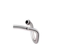 Motorcycle Exhaust Pipe For SUZUKI For DR For Z400 For SM S E 2000-2022 Motorcycle Exhaust Escape 51mm Front Link Pipe Slip On Middle Intermediate Connecting Pipe(Type B)