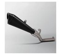 motorcycle exhaust pipe For Triumph For Street Triple 765 765R 765S 765RS 2017-2024 Motorcycle Slip On Line Exhaust Middle Pipe Brock Muffler With DB Killer(B BK)