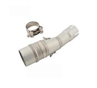 Motorcycle Exhaust Pipe For XMAX250 XMAX300 2017-2023 Motorcycle Exhaust Escape Modify Mid Link Pipe Connect For 51mm Muffler System