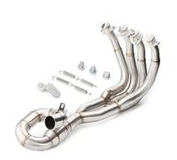 Motorcycle Exhaust Pipe For Y&amaha R6 YZF-R6 Yzf 2006-2020 Motorcycle Exhaust System Front Pipe Connect 51mm Exhaust(Style 1)