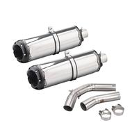 Motorcycle Exhaust Pipe For Yamaha YZF R1 MT-10 R1M 2009-2014 Modified Muffler Systems Middle Link Slip On Accessories(Type B)