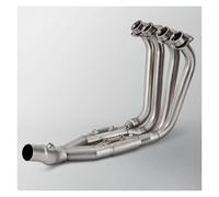 motorcycle exhaust pipe For YZF R6 2017-2025 Motorcycle Exhaust System Stainless Interface Escape Front Pipe Kit Slip On Tube Modified