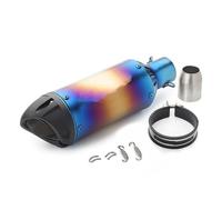 Motorcycle Exhaust Pipe For Z800 Z900 Z1000 Z 800 900 1000 51mm Motorcycle Exhaust Pipe Muffler With DB Killer(Chroma)