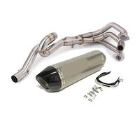 Motorcycle Exhaust Pipe Full System Modified Stainless Front For Yamaha MT09 Tracer XSR900 TRACER900 GT 2014 2015 2016 2017 2018 2019 2020