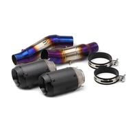 Motorcycle Exhaust Pipe Mid Pipe Slip On 51mm Muffler For Ninja1000 For Z1000 For Z1000SX 2010-2020 Modification Parts(Style 5)
