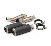 Motorcycle Exhaust Pipe Mid Pipe Slip On 51mm Muffler For Ninja1000 For Z1000 For Z1000SX 2010-2020 Modification Parts(Style 2)
