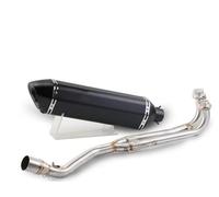 Motorcycle Exhaust Pipe Modified Exhaust Pipe Connecting Pipe For Y&amaha TMAX530 TMAX 500 T MAX530 TMAX530 2008-2018(Style 1)