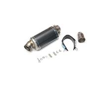 motorcycle exhaust pipe Modified Motorcycle Exhaust Pipe With A Muffler Section 51mm Caliber Carbon Fiber-like Texture