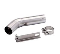 Motorcycle Exhaust Pipe Motorcycle Exhaust Escape Modified Middle Connect Link Pipe Fits 51mm Muffler Slip On For 752S BJ752 Silencer