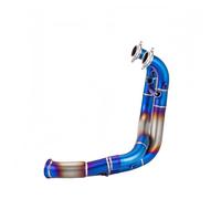 Motorcycle exhaust pipe Motorcycle Exhaust Front Link for Pipe Modify Muffler for Escape For DUKE 790 890R 2018-2022(Stainless steel B)