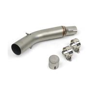 Motorcycle Exhaust Pipe Motorcycle Exhaust Middle Link Pipe Connect 51mm For Suzuki GW250 GW250F