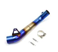 Motorcycle Exhaust Pipe Motorcycle Exhaust Middle Link Pipe Escape 60mm For CBR1000RR CBR 1000R 2008-2015(SLIVER)