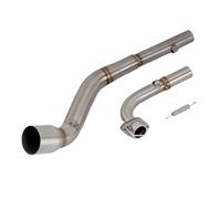motorcycle exhaust pipe Motorcycle Exhaust Middle Link Pipe For Msx125 2013-2024 For Msx 125 For Grom For Escape Slip-on