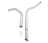 Motorcycle exhaust pipe Motorcycle Exhaust Pipe Kit With Removable Muffler For Shadow VT750 VT400 For Aero 750 C2 Phantom For Spirit ACE VT750C