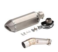 Motorcycle exhaust pipe Motorcycle exhaust Pipr for Honda NC750X NC700S 750S Small hexagonal system modification (2012-2020)(370MM A)