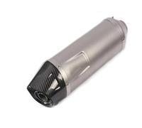 Motorcycle exhaust pipe Muffler Exhaust Pipe Motorcycle Exhaust Universal Escape Cbon Fiber Muffler For Z900 CBR500R KTM390 RC390 R6 R1(Type A with LV Laser)