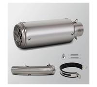 Motorcycle Exhaust Pipe Muffler For 390ADV For 250ADV 390 ADV 250 Adventure Motorcycle Exhaust System Slip On Line Middle Link Pipe Connect Project Muffler(TYPE-G)