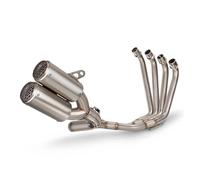Motorcycle Exhaust Pipe Muffler For CBR650R CB650F CB650R CBR650F 2014-2025 Slip-On FULL Motorcycle Exhaust System Front Link Pipe Double Exit Muffler