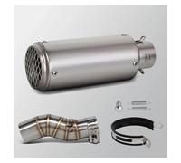 Motorcycle Exhaust Pipe Muffler For CFMOTO For 450MT ADV 450 MT Adventure Motorcycle Slip On Line Exhaust Project Muffler Connect Adapter Middle Link Pipe(G)