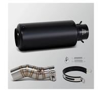 Motorcycle Exhaust Pipe Muffler For CFMOTO For 450MT ADV 450 MT Adventure Motorcycle Slip On Line Exhaust Project Muffler Connect Adapter Middle Link Pipe(B)