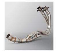 Motorcycle Exhaust Pipe Muffler For Kawasaki ER6N ER6F 12-22 For Ninja650 Z650 17-23 For Versys650 15-22 Motorcycle Exhaust Header Pipe 51mm Racing Street Bike Manifold