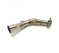 Motorcycle Exhaust Pipe Muffler For Piaggio For GTS300 For Vespa GTS 125 250 300 2008-2020 Motorcycle Exhaust Muffler Link Pipe 51mm Escape