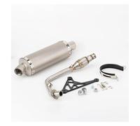 Motorcycle Exhaust Pipe Muffler For Piaggio For Vespa Sprint 125 Sprint 150 Primavera 125 Primavera 150 2017-2022 Motorcycle Motocross Exhaust Full System Escape(F)