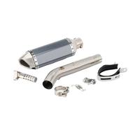 Motorcycle Exhaust Pipe Muffler For YZF600R For Thundercat 1995-2007 FZR600R Genesis 1994-1996 Escape Slip-on Motorcycle Exhaust Muffler With Mid Link Pipe(C)