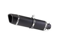 Motorcycle Exhaust Pipe Muffler For Z1000 For Zx6r R6 Cbr600 Z400 Motorcycle Exhaust Pipe Exhaust Muffler 38-51MM Project Rome Universal(Type-H-480MM)