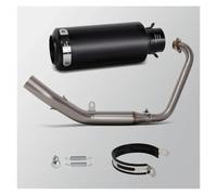 Motorcycle Exhaust Pipe Muffler For Zontes For ZT125 U1 G1 Z1 Z2 2021-2025 Motorcycle Exhaust Full System Modify Header Pipe Project S1 Muffler Escape Racing Line(A)
