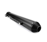 Motorcycle Exhaust Pipe Muffler Motorcycle Exhaust Pipe 17.5inch Universal Muffler Exhaust Tip Vintage Rear Pipe Tail Tube For Suzuki