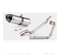 Motorcycle Exhaust Pipe Muffler Pipe Modification Full System Suitable For Suzuki GSXR150 Gsxr125 GSX150R(Style 1)