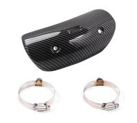 Motorcycle Exhaust Pipe Muffler Tip For BMW For S1000RR 2017 2018 Exhaust Middle Pipe Motorcycle Slip-On Link Connect Tube With Heat Shield Cover(Heat Shield Cover)